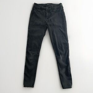 Y2K Abercrombie & Fitch Harper Low-Rise Jean Leggings (Black) SZ-(26/2)